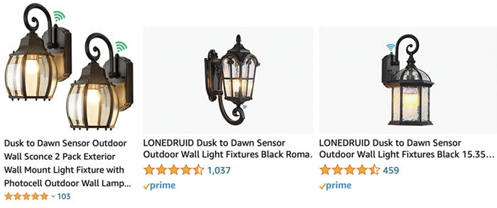 Traditional Style Fixtures