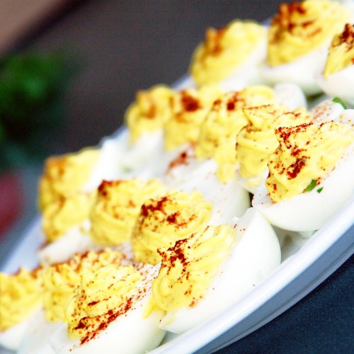 deviled eggs
