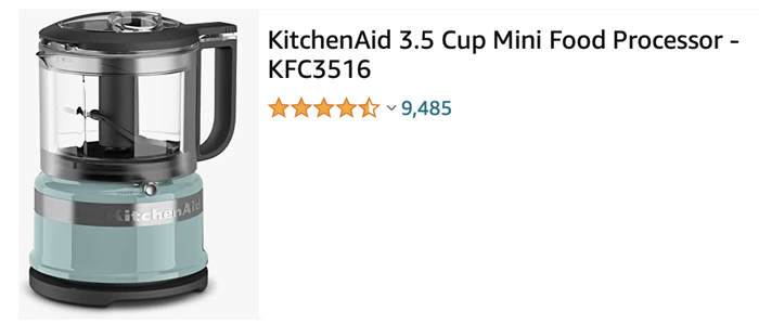 kitchenaid mini